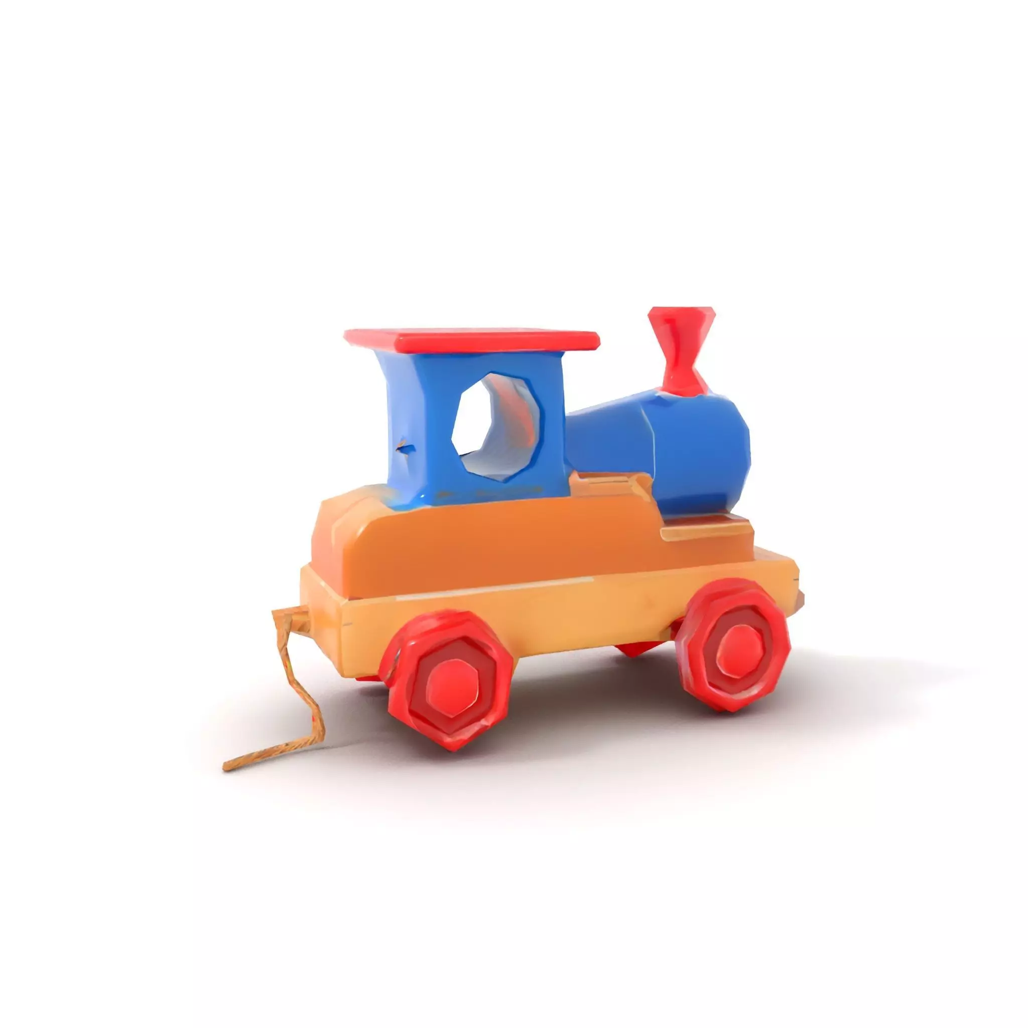 Colorful Wooden Train model pack Texture_9