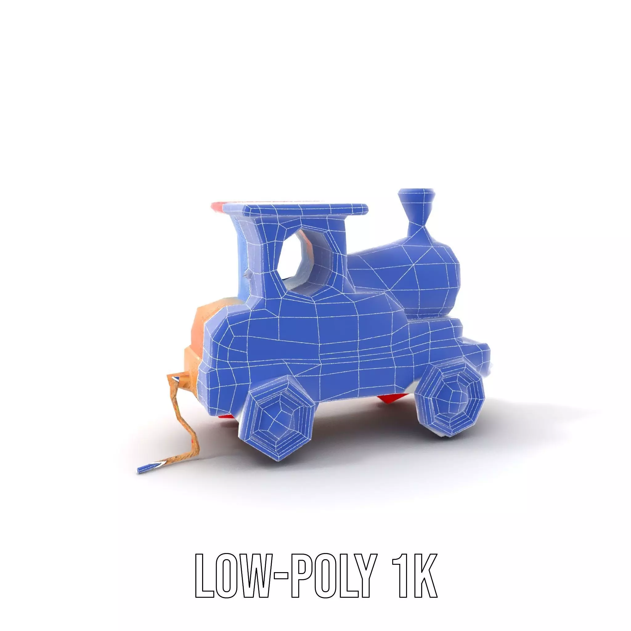 Colorful Wooden Train model pack Texture_7