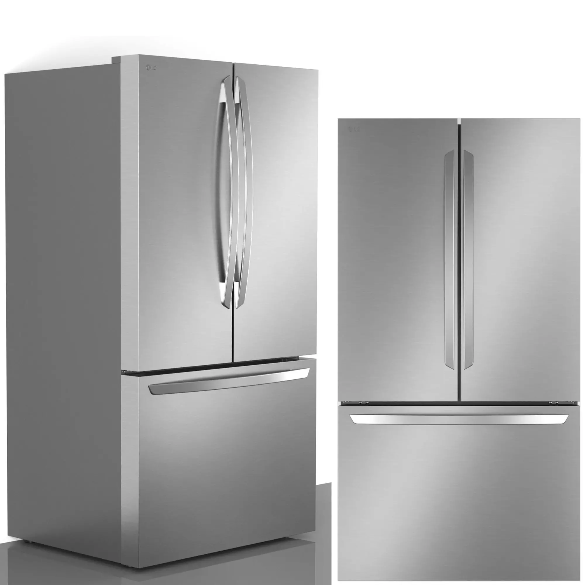 LG kitchen appliance collection 3D model_3