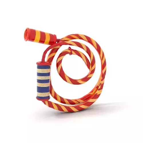 Striped Jump Rope model pack