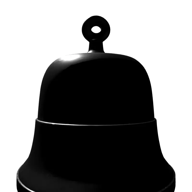 Simple Metal Bell 3D Model Low-poly 3D model_7
