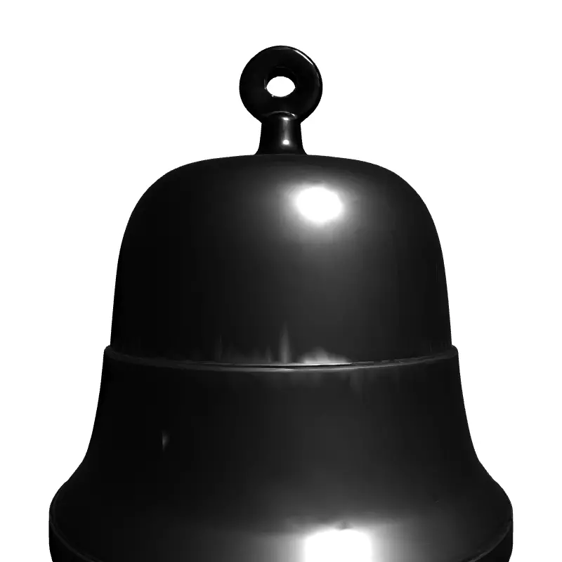 Simple Metal Bell 3D Model Low-poly 3D model_4