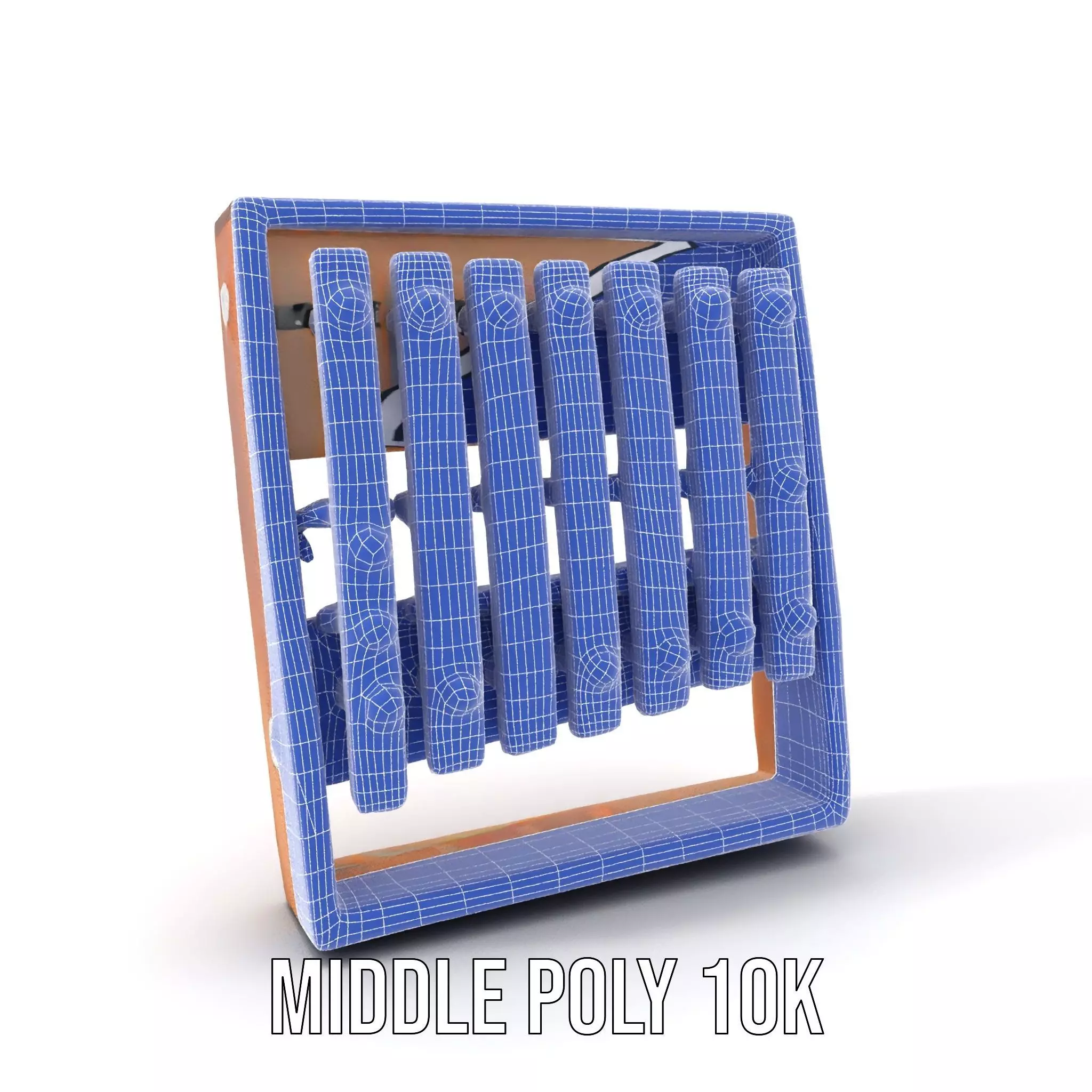 Colorful Xylophone model pack Low-poly 3D model_21