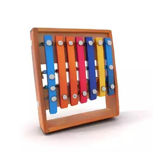 Colorful Xylophone model pack