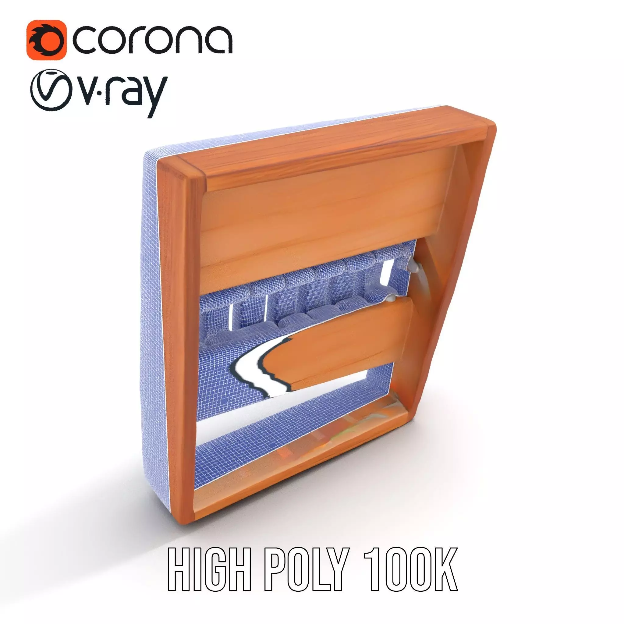 Colorful Xylophone model pack Low-poly 3D model_31