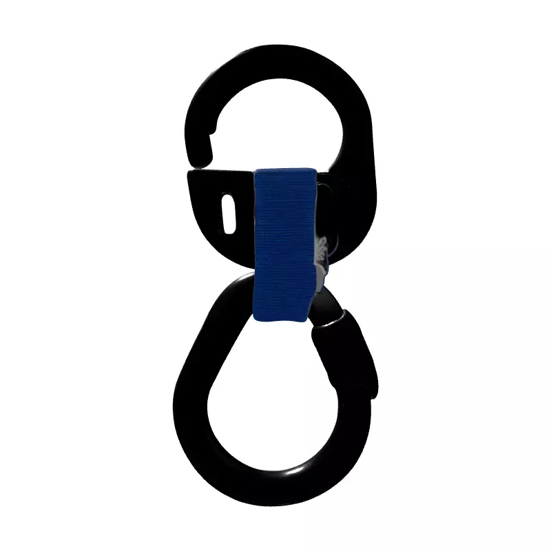 Carabiner Quick Link Safety Strap Low-poly 3D model_7