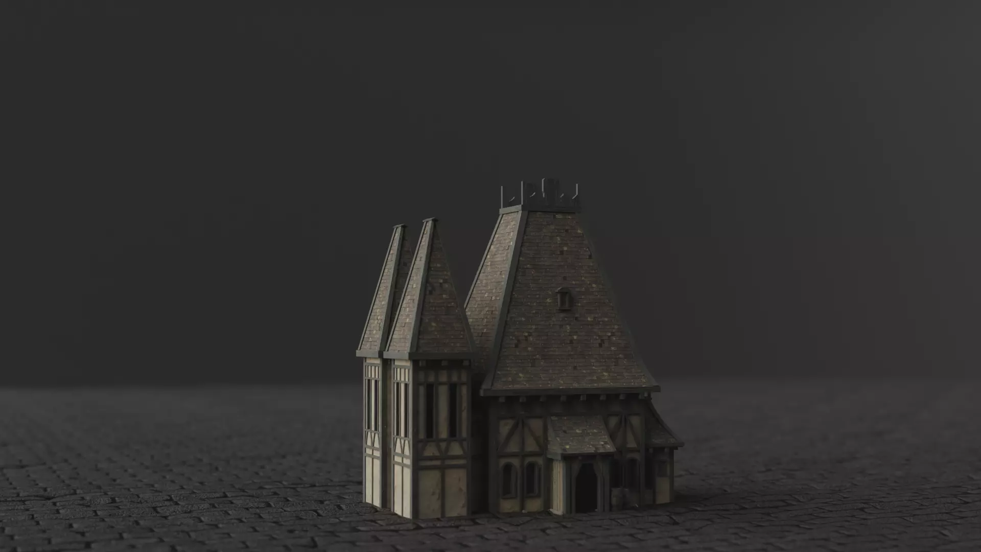 Dark Fantasy House SM H 3D model_0