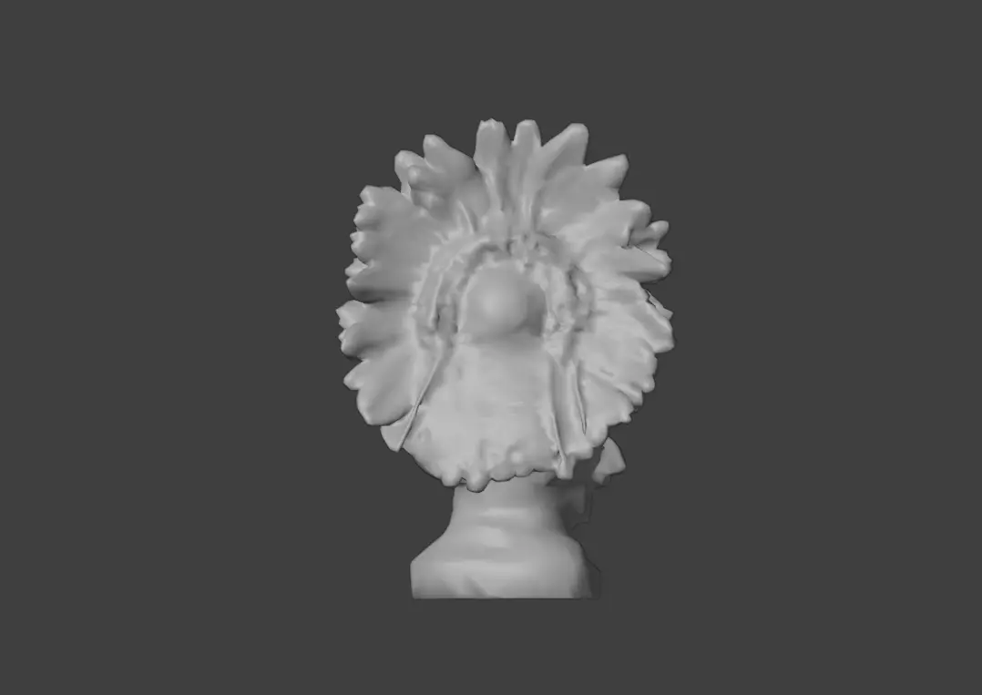 Chief Embrace Low-poly 3D model_19