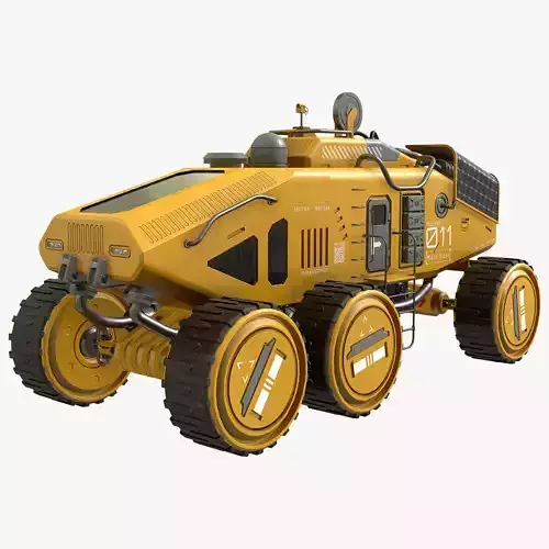 Mars Rover Concept-2-Yellow