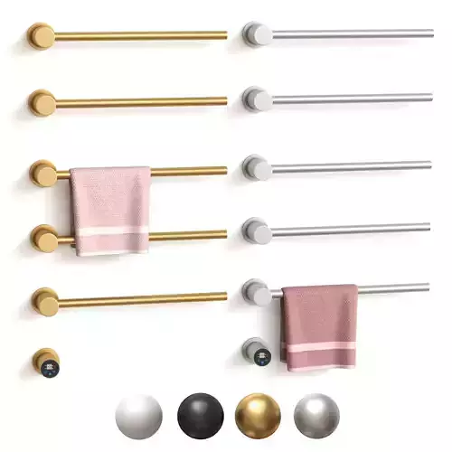 Heated Towel Rail WONZON WOGHAND HAMBURG WW AL315 BG