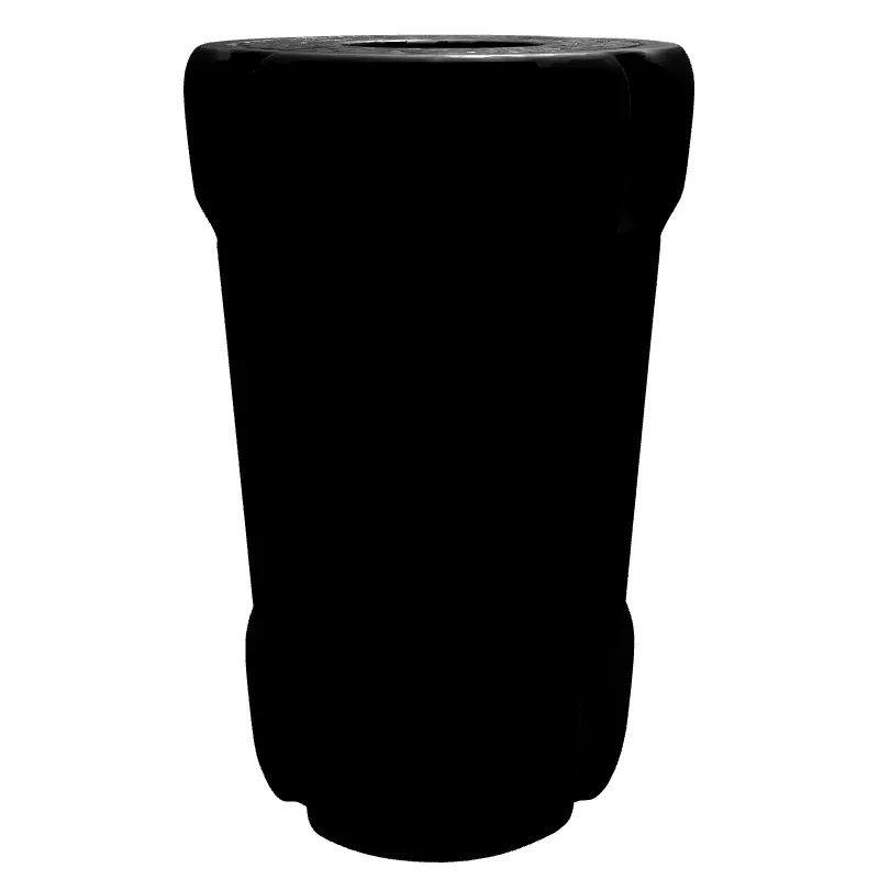 Tactical Knurled SciFi Component Low-poly 3D model_6