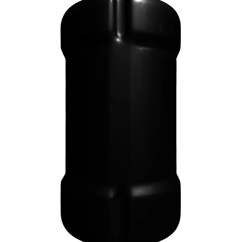 Tactical Knurled SciFi Component Low-poly 3D model_4