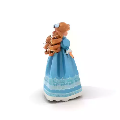 Vintage Blue Doll model pack