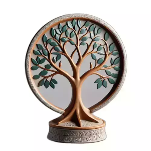 Elegant Tree of Life Sculpture