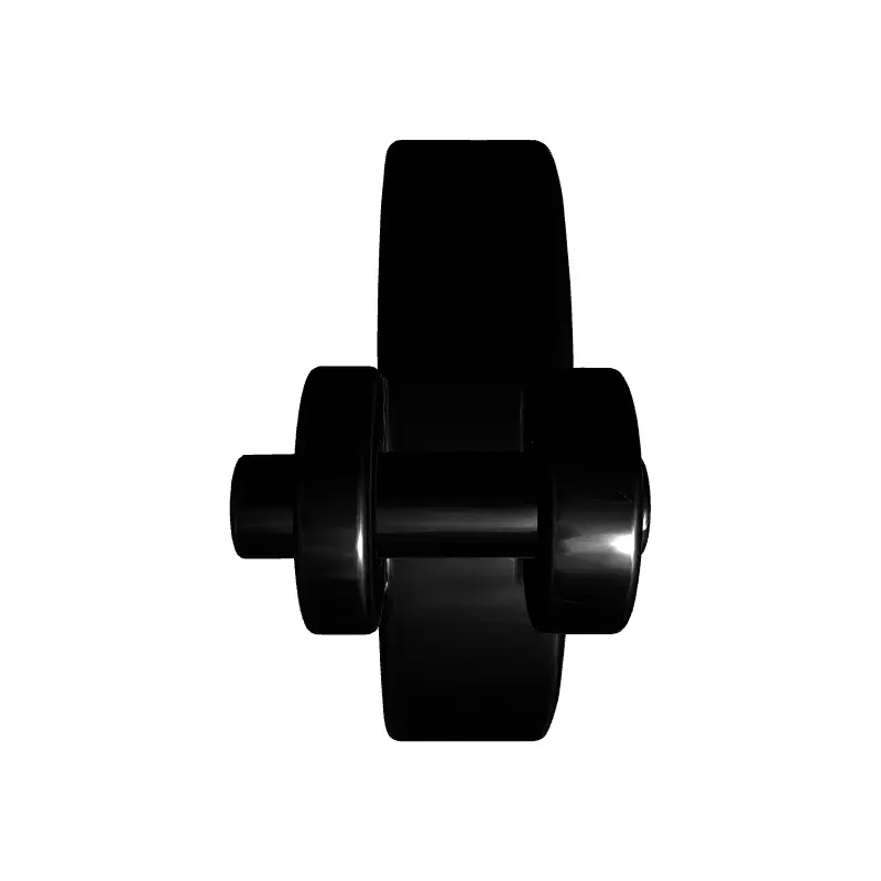 Modern Metal Ring Pull Handle Low-poly 3D model_8