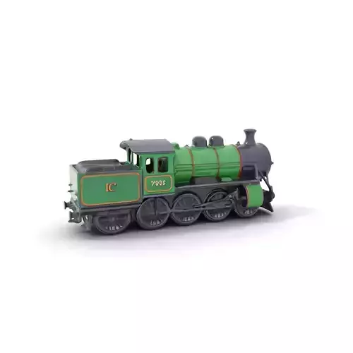 Emerald Steam Locomotive model pack