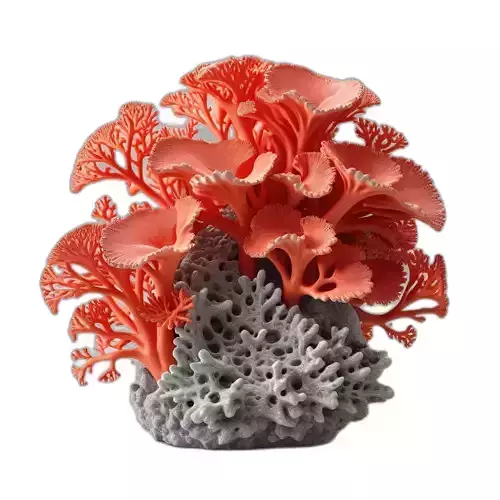 Vibrant Underwater Coral Reef Cluster