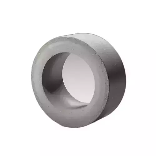 Rough Concrete Pipe Ring Segment Low-poly 3D model