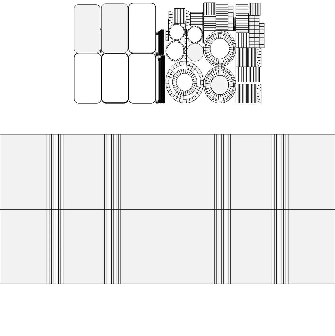 Square Aluminium Oil can tin 3D model_8