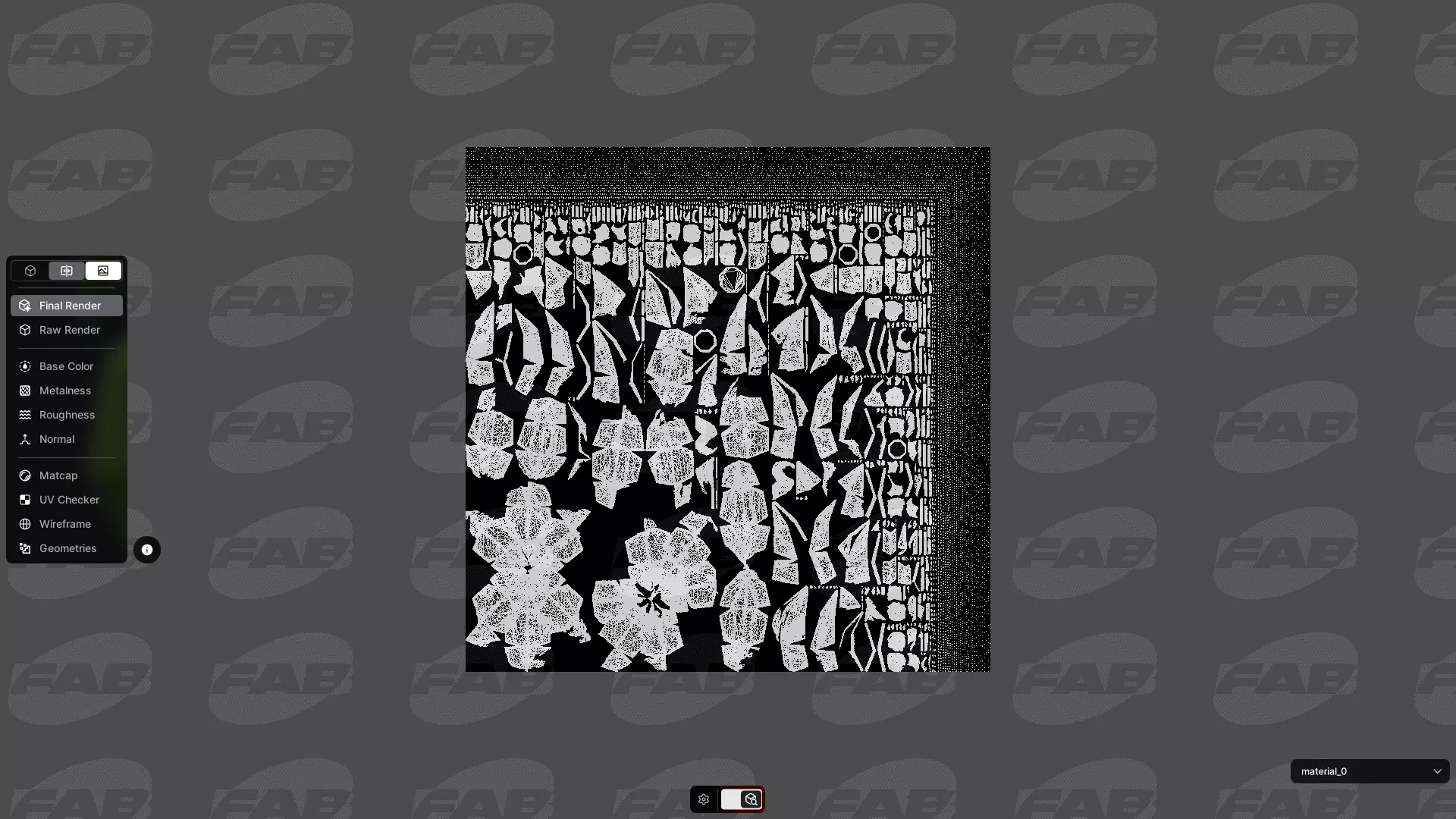 Low-poly palm tree with coconuts 3D model_26