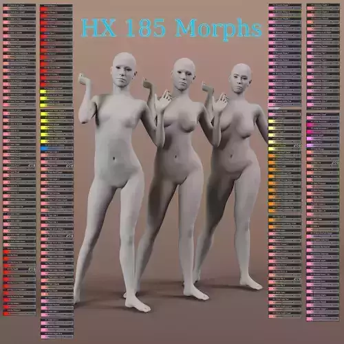 HX Shapes 185 for Genesis 9