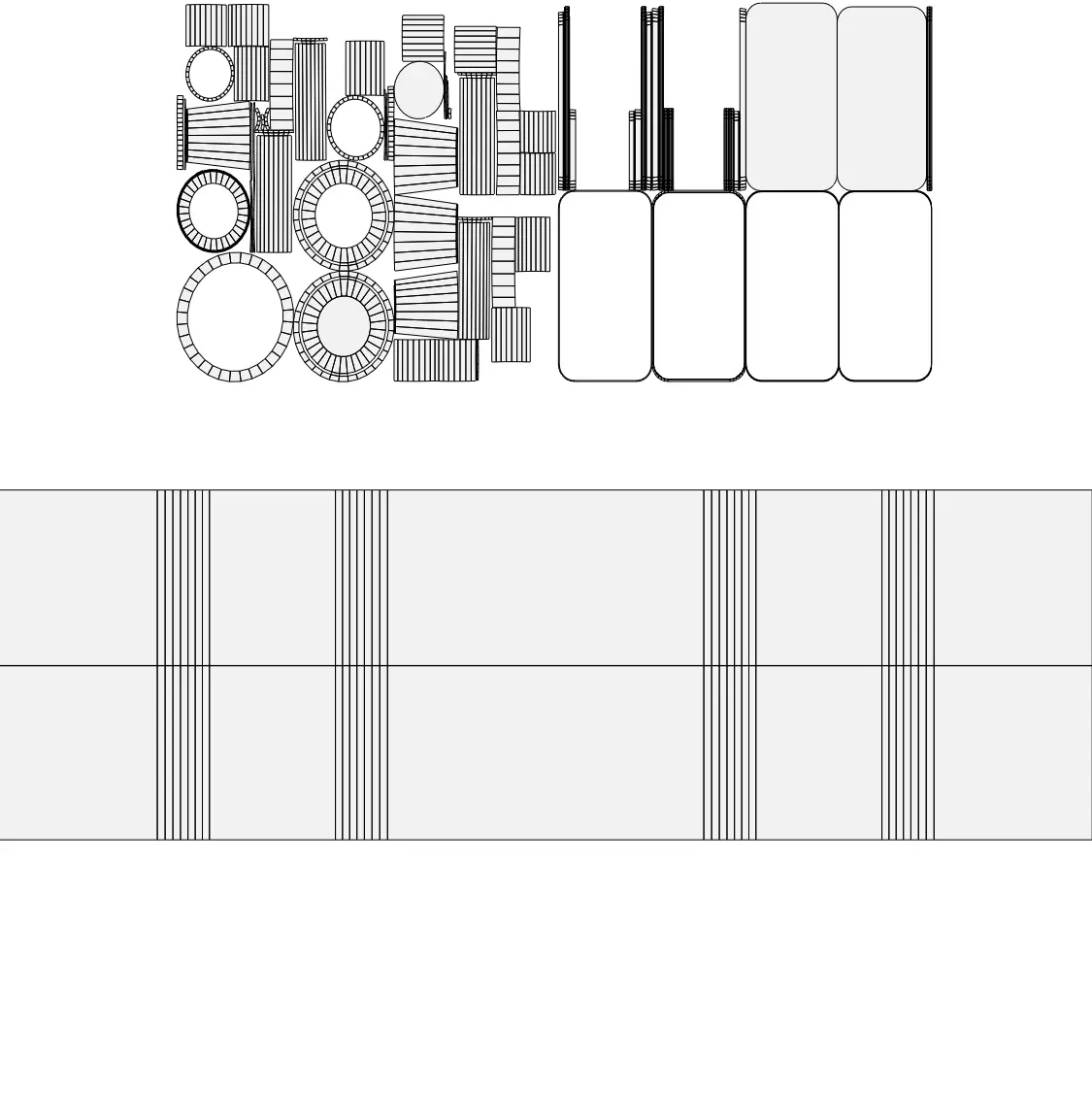 Square Aluminium Oil can tin 3D model_8