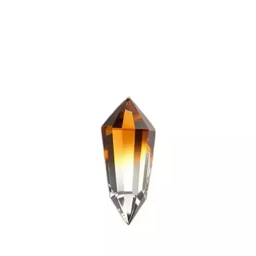 Polished Amber Magic Crystal Gem