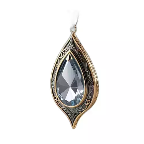 Fantasy Ornate Gemstone Pendant