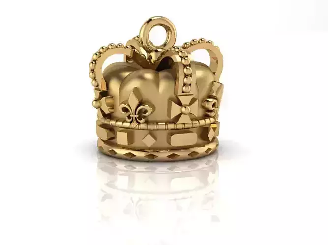 CROWN PENDANT SILVER DESIGN PENDANT