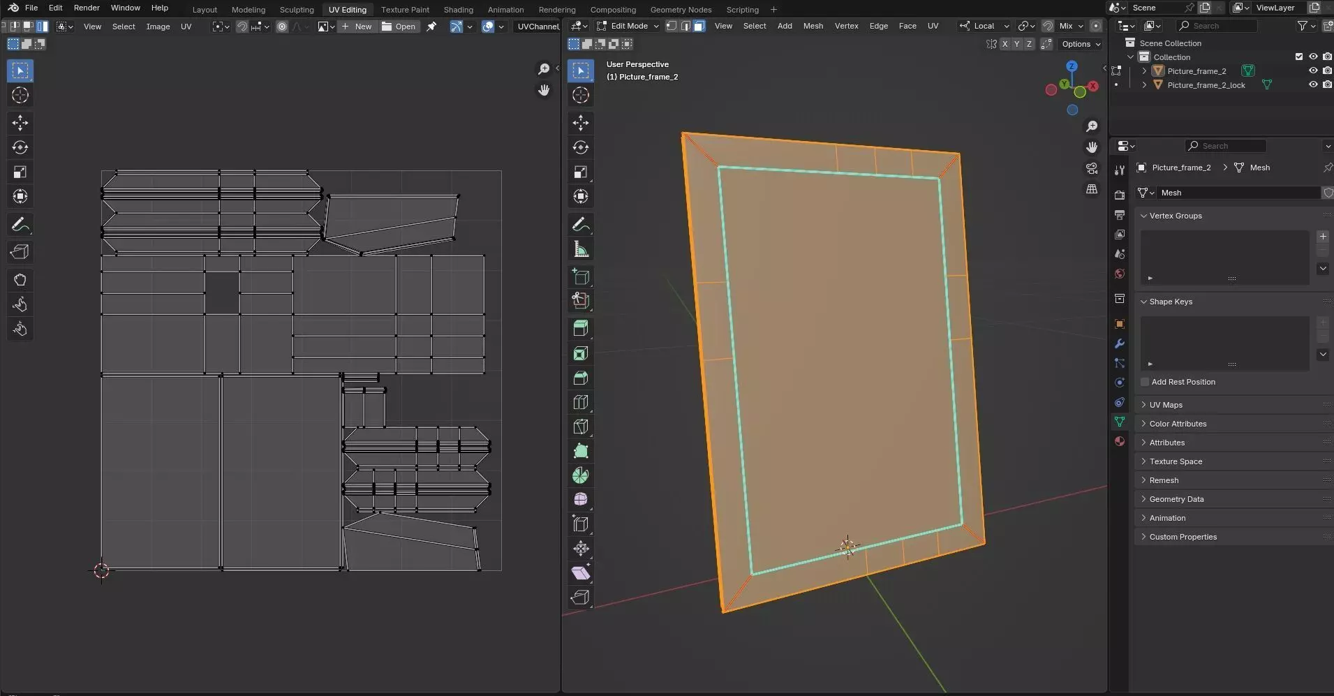 Picture Frame CG16 3D model_9