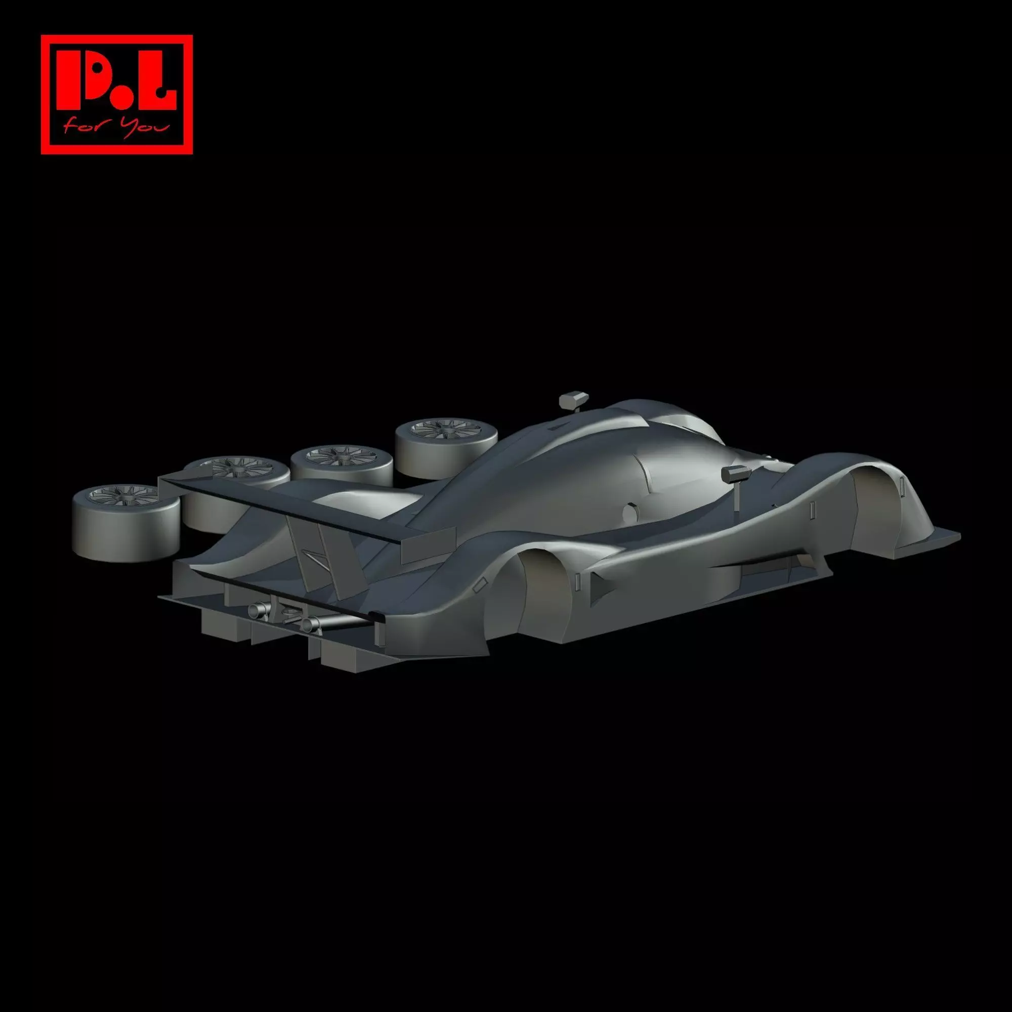 Bentley EXP Speed 8 2001 3D print model_4