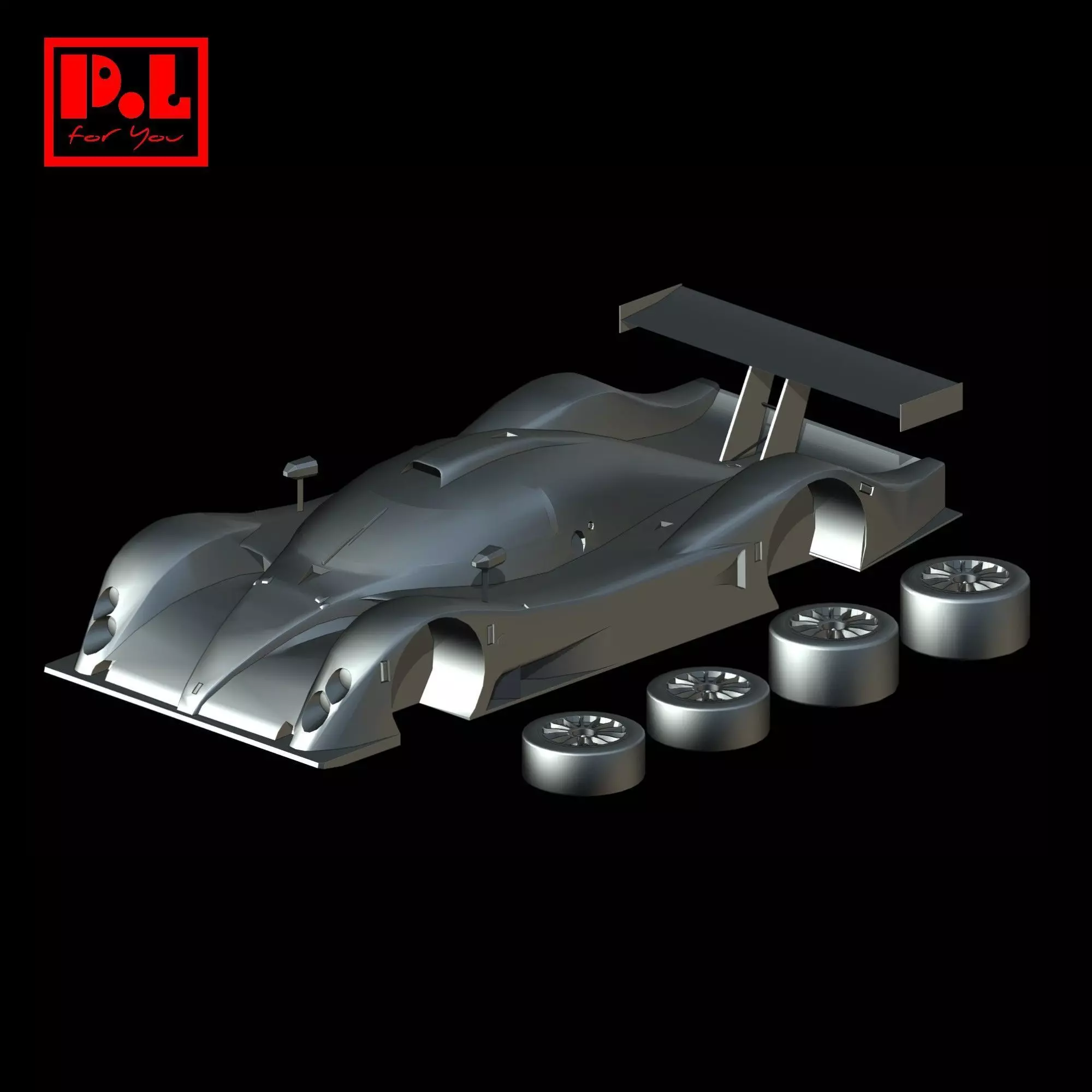 Bentley EXP Speed 8 2001 3D print model_0