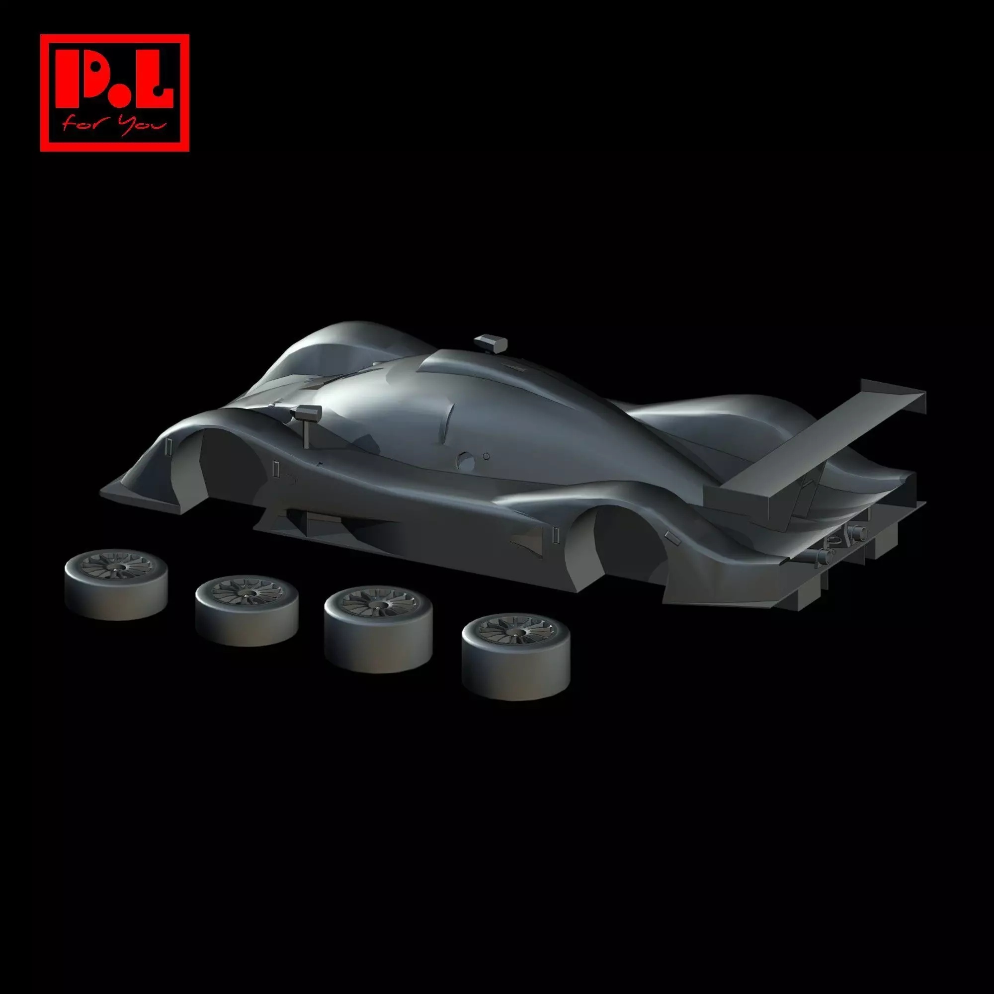 Bentley EXP Speed 8 2001 3D print model_2