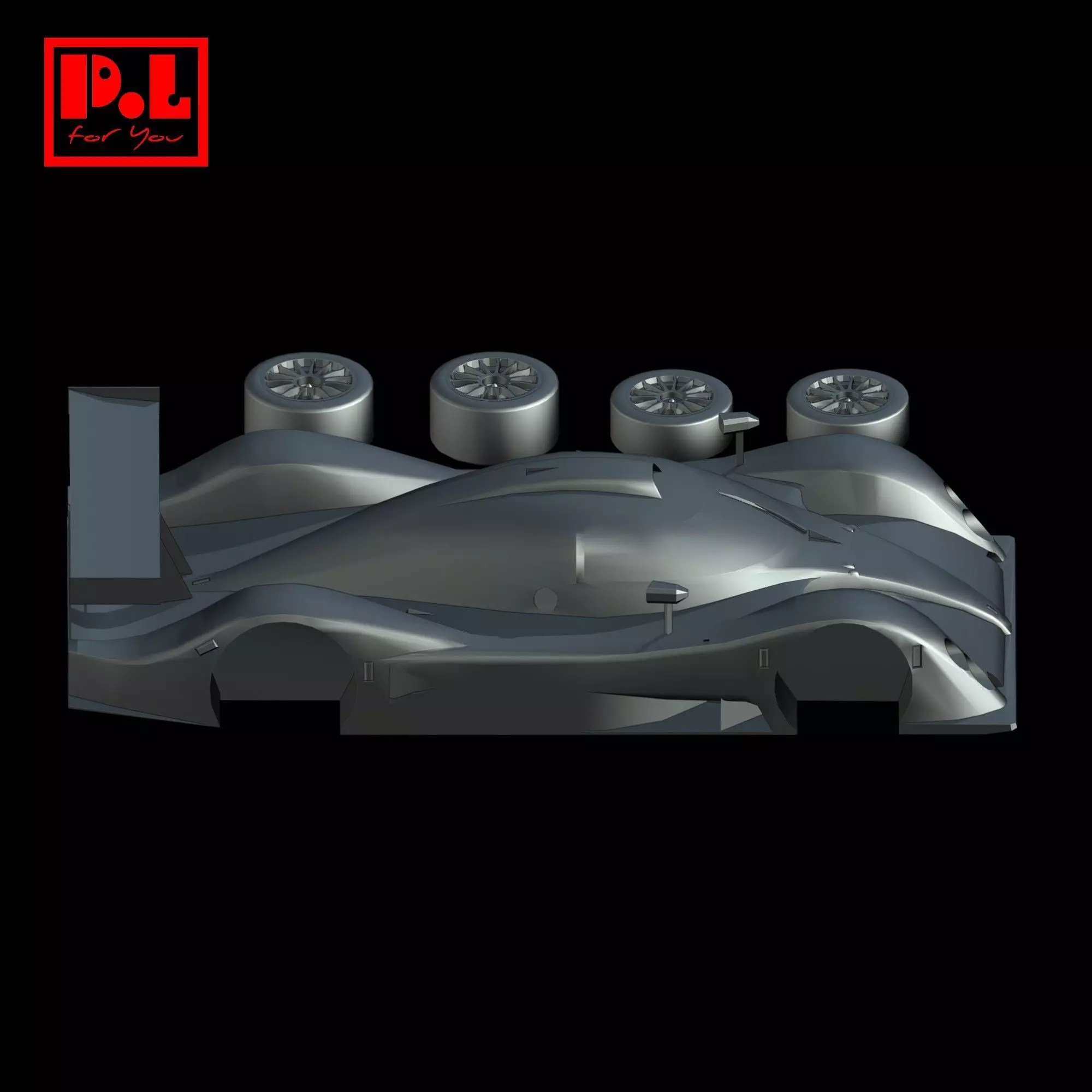 Bentley EXP Speed 8 2001 3D print model_5