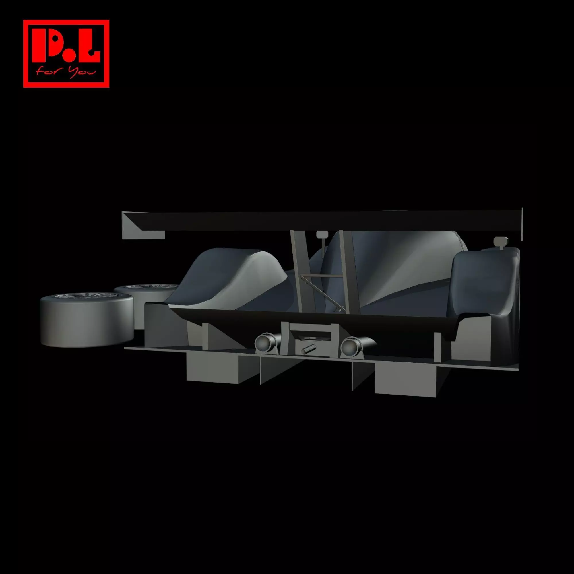 Bentley EXP Speed 8 2001 3D print model_3