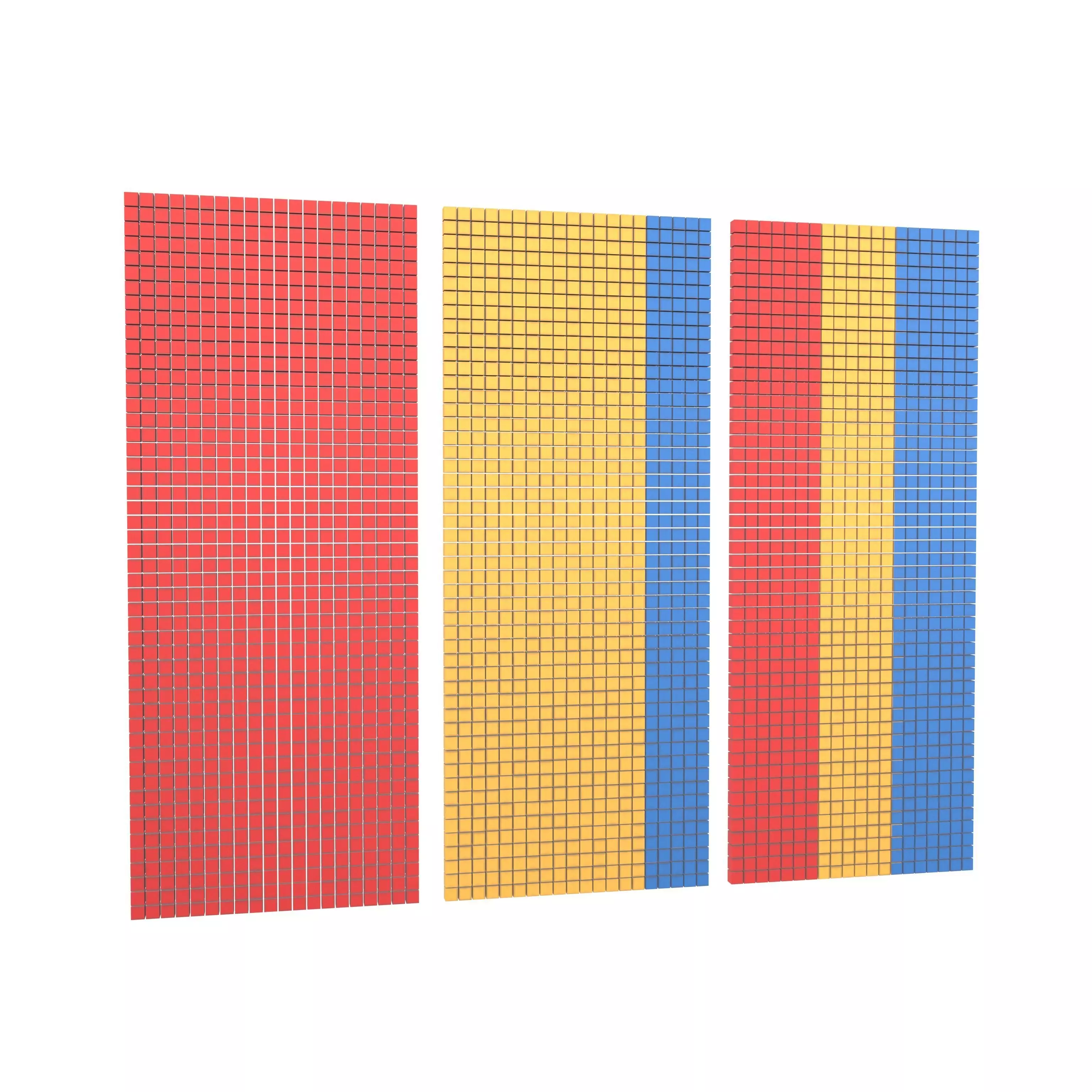 Big Data Visualization Background v1 001 Low-poly 3D model