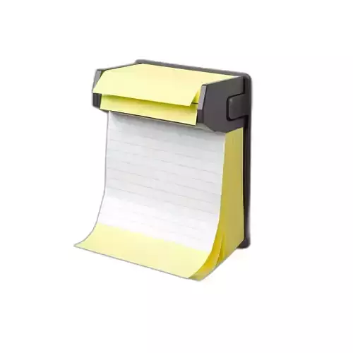 Office Desk Sticky Note Dispenser Low-poly 3D model