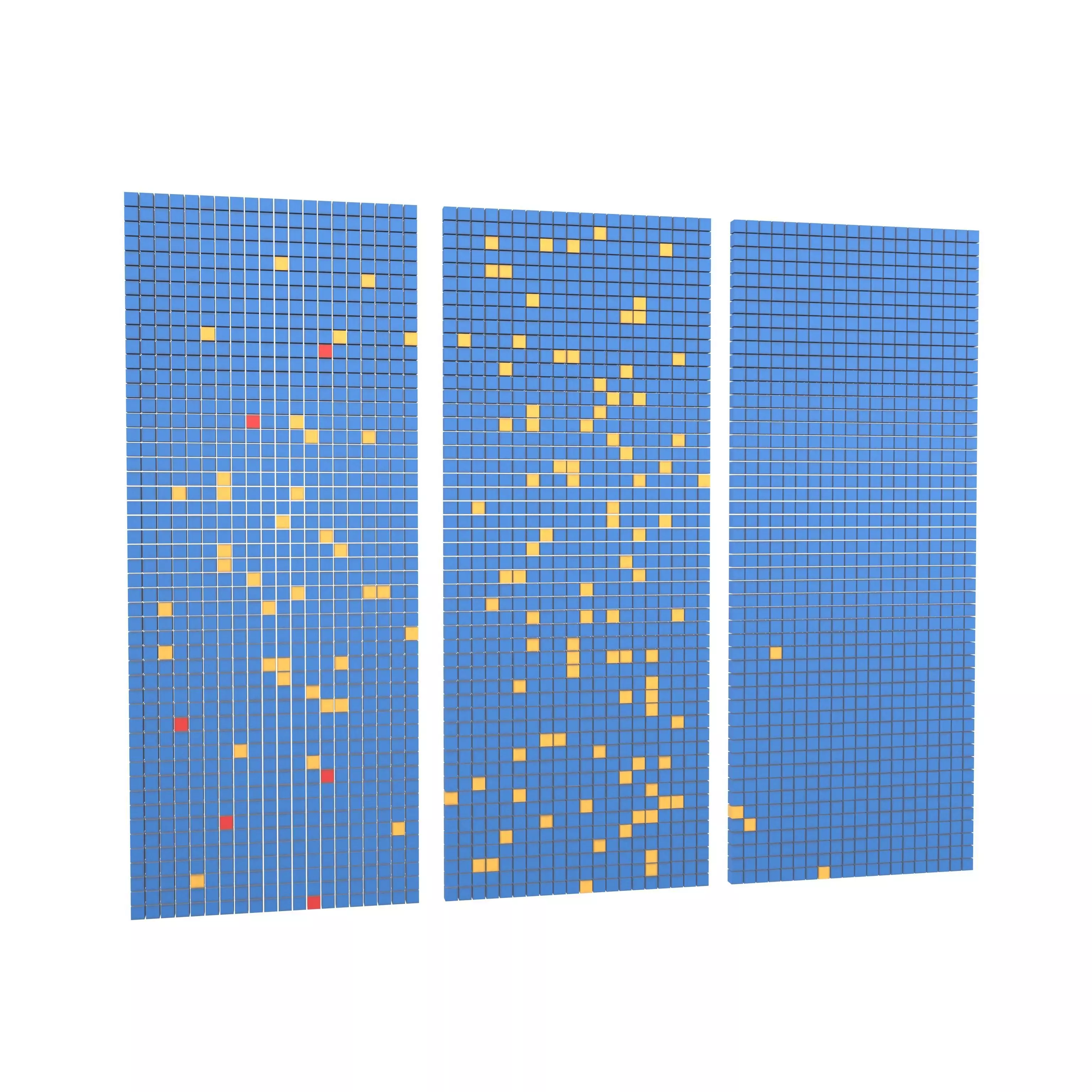 Big Data Visualization Background v1 002 Low-poly 3D model_0