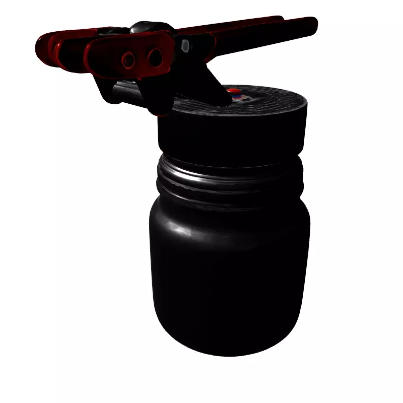 Canning Jar and Lifter 3D Model Low-poly 3D model_5