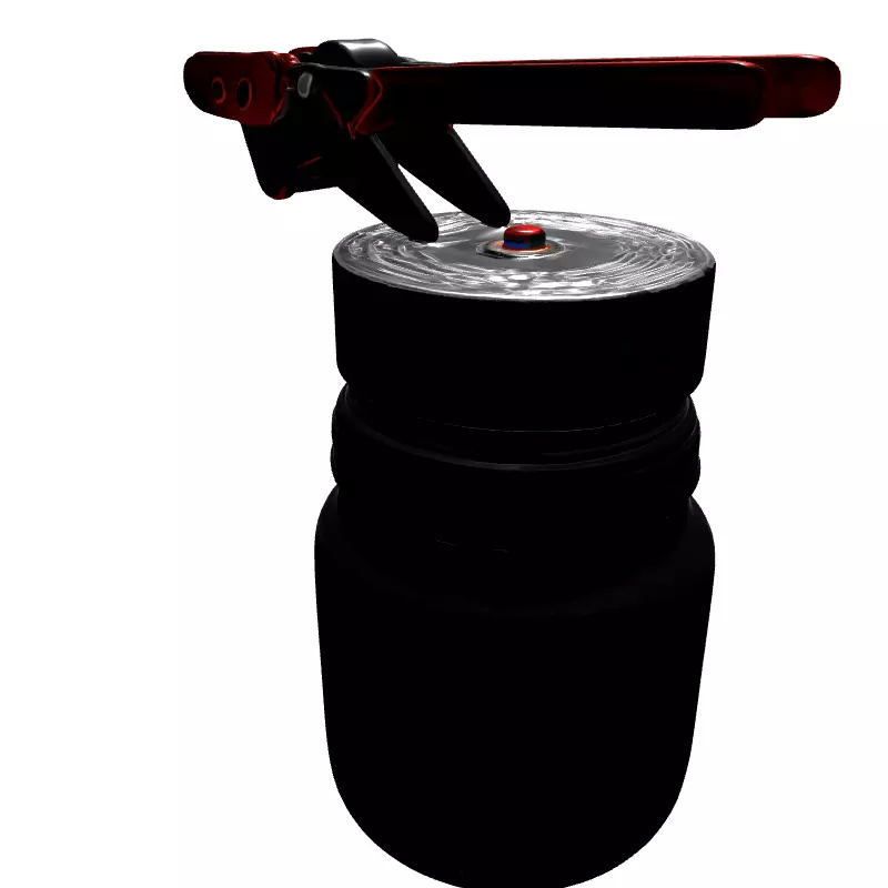 Canning Jar and Lifter 3D Model Low-poly 3D model_6