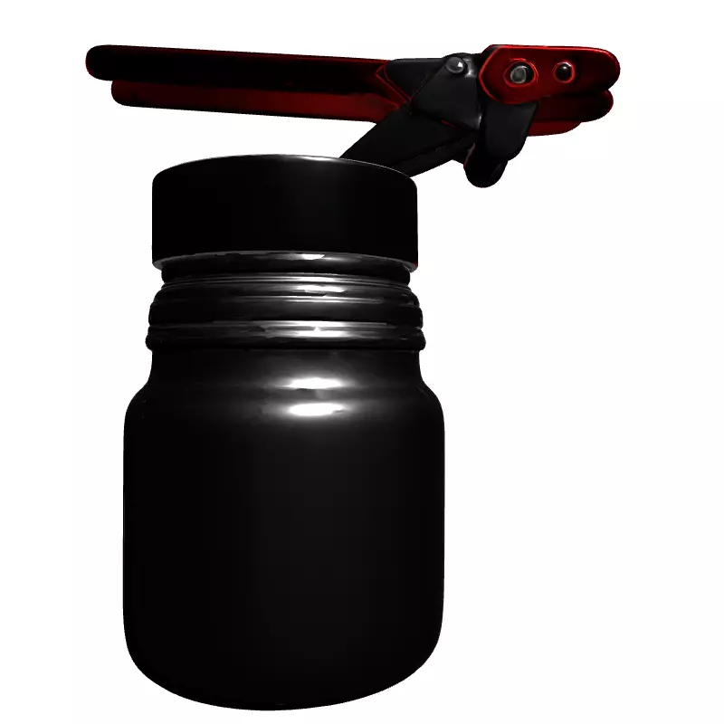 Canning Jar and Lifter 3D Model Low-poly 3D model_4