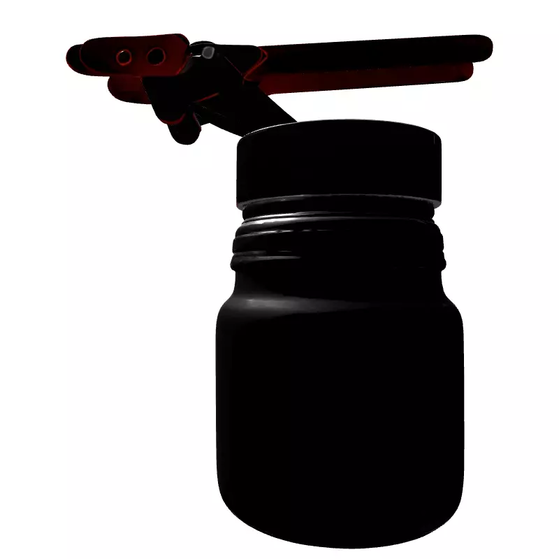 Canning Jar and Lifter 3D Model Low-poly 3D model_7