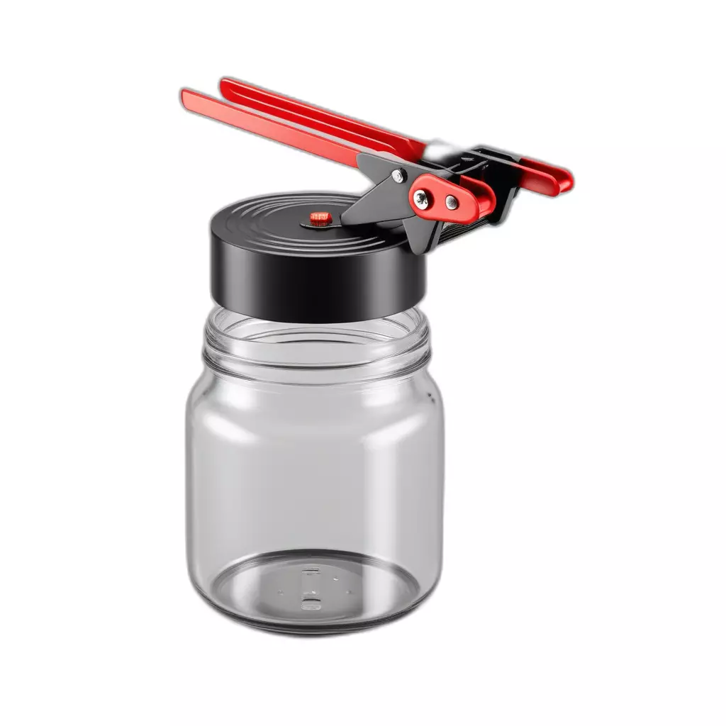 Canning Jar and Lifter 3D Model Low-poly 3D model_0