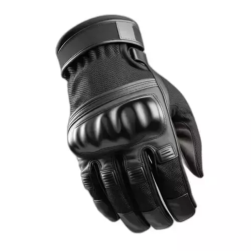 Tactical Combat Glove 3D Model Low-poly 3D model