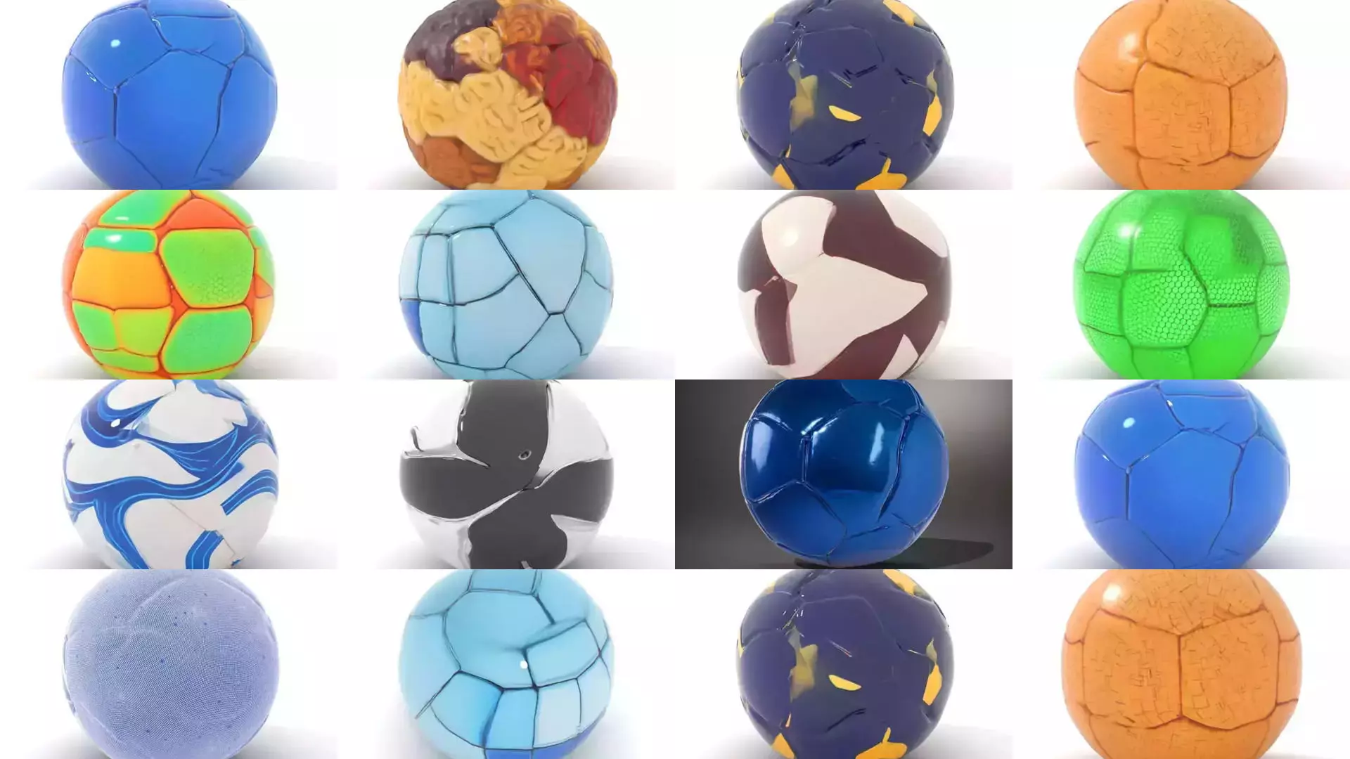 Artistic Soccer Balls Collection _52