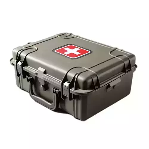 Rugged First Aid Kit Military Case