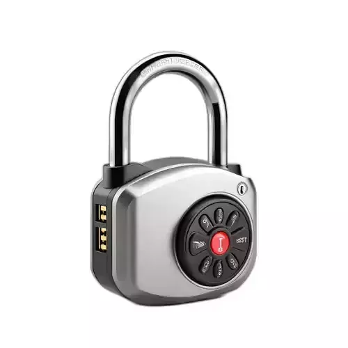 Modern Smart Padlock 3D Model