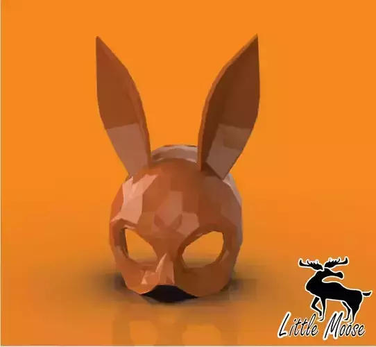 Geometric Bunny Mask 