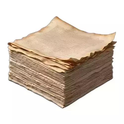 Vintage Stacked Old Papers