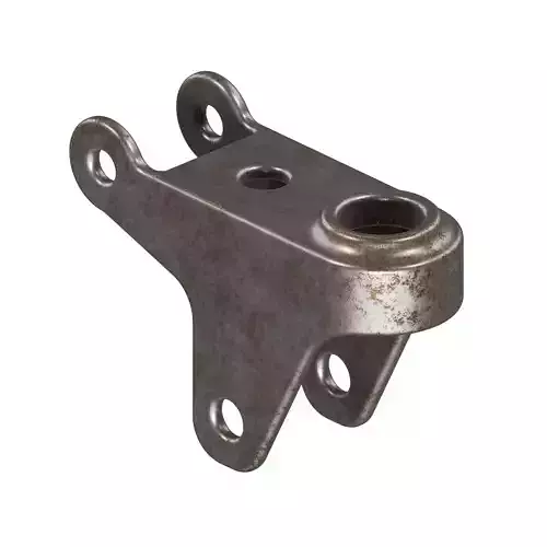 Rusty Castor Wheel Bracket